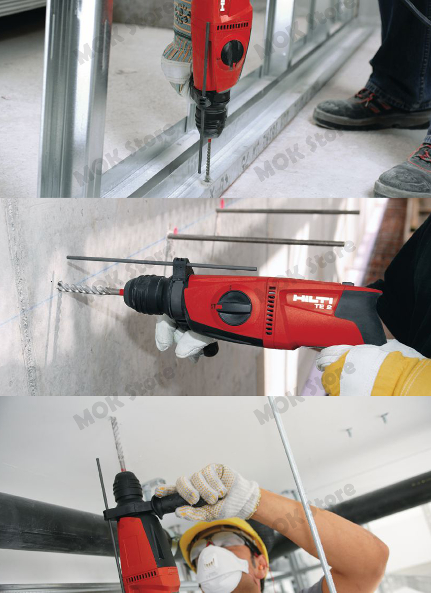 Hilti Dualmode SDS Rotary Hammer Drill TE2 220V Concrete Drilling Tool